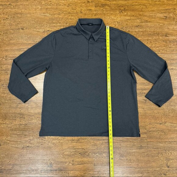 PXG Parsons Xtreme Golf Performance Everyday Luxe Long Sleeve Polo Shirt Men 2XL - Picture 8 of 10